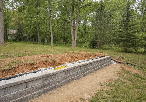 Retaining Walls & Grading in Kitchener